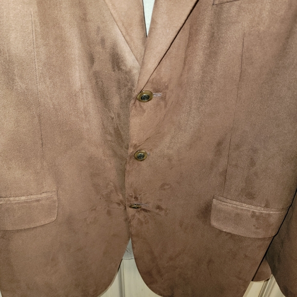 Mens sz 46 T Lord & Taylor Fifth Avenue Collection Blazer Sport Coat Microfiber - Picture 6 of 14